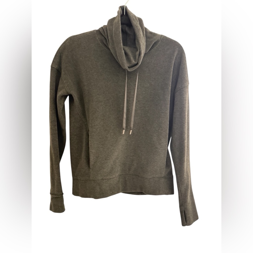 🍋Lululemon Women's Dark Gary Pullover Cowl Neck Sweatshirt🍋